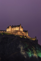 Obraz premium Edinburgh Castle in Scotland