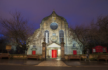 Canongate Kirk in Edinburgh
