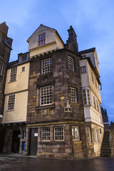 Fototapeta na wymiar John Knox House in Edinburgh