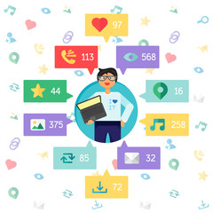 Web Virtual Socail Network