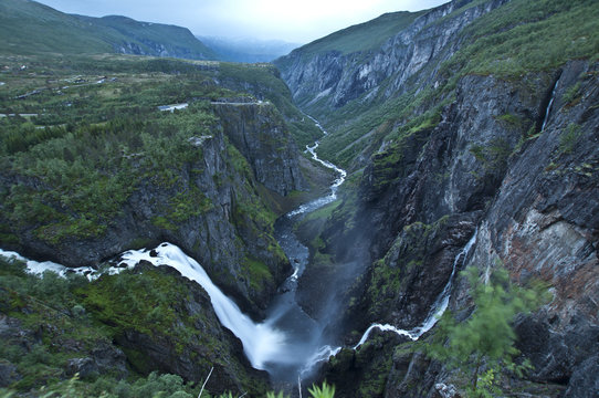 Fototapeta vøringsfossen