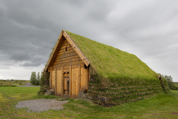 Torfkirche in Skalholt, Island
