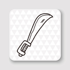 knife doodle