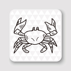 Crab doodle
