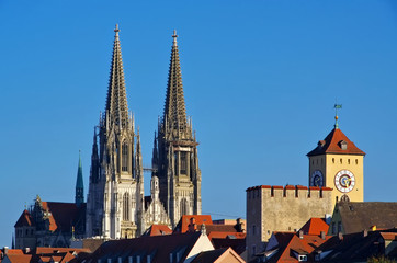 Obraz premium Regensburg Dom - Regensburg cathedral 02