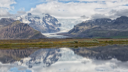 Fototapeta na wymiar Svinafellsjökull