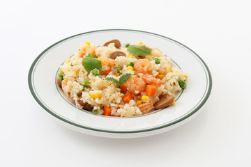 おいしそうなピラフ