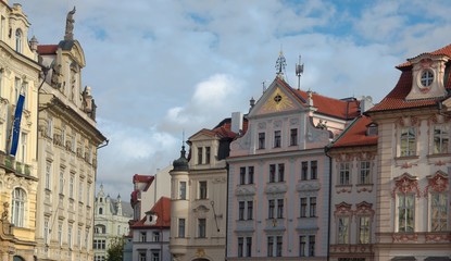 Fototapeta na wymiar Prague houses