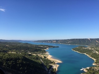 Lac de Sainte-Croix am Eingang zur Verdonschlucht