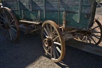 Fototapeta premium Antique wagon in Arizona