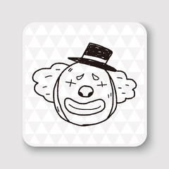 doodle clown