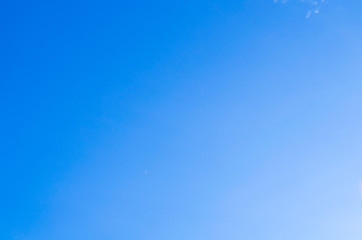 blue sky have white cloud