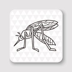 mosquito doodle