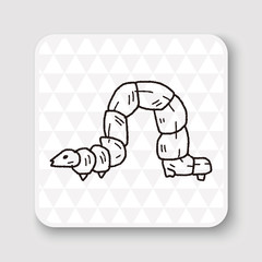 caterpillar doodle