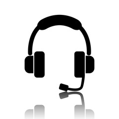 Vector icon of support