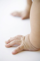Infant hands
