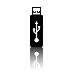 Vector usb flash drive icon