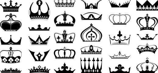 Crown design set - 30 pcs.