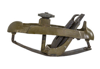 Ручной инструмент из металла для обработки выпуклых и вогнутых поверхностей из дерева 2. © bronislav60