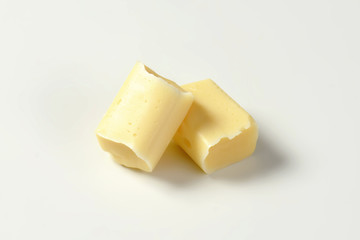 White chewy candies