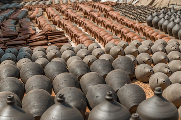 Pottery market in Bhaktapur