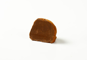 Cocoa dusted chocolate truffle