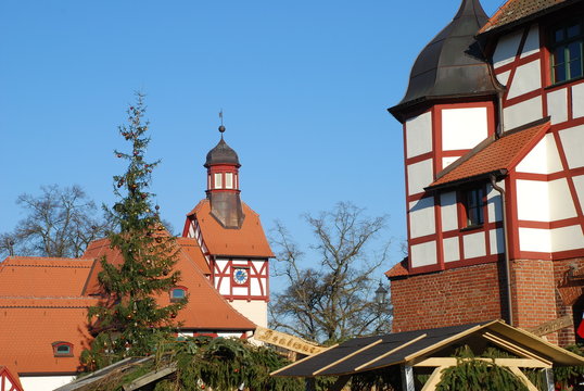 Weiler Gut Wolfgangshof Zirndorf Franken Mittelfranken Weihnachtsmarkt Weihnachten Fachwerkhaus Biberttal Markt 