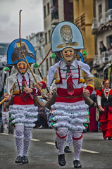 Obraz na płótnie Canvas Carnival in Verin Spain