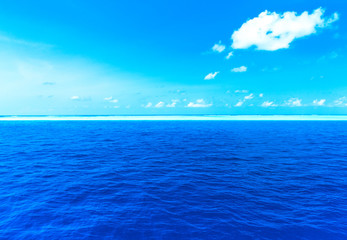 tropical beach in Maldives