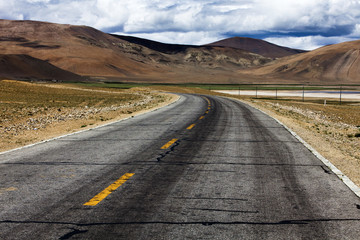 Road in Tibet, China