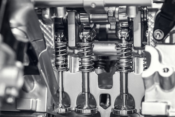 Part of car's engine