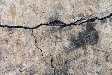 The concrete surface