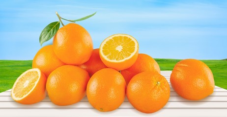 Orange.