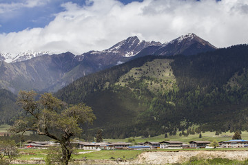 Beautiful landscape in Tibet, China