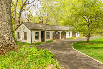 Water well in the garden