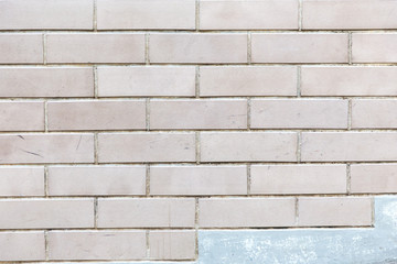 Naklejka premium white brick texture