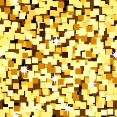 gold sparkle glitter seamless background