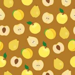 Fruit. Seamless pattern