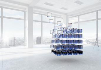 Obraz premium Cube in modern office