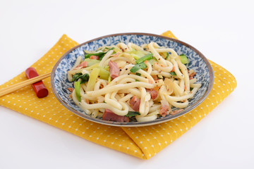 沖縄料理　沖縄そばチャンプルー