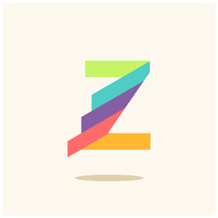 Letter Z logo icon design template elements