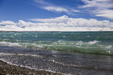 Namu lake in Tibet, China