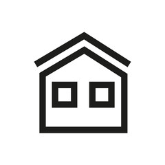 House, insuraince line icon