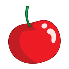 red apple