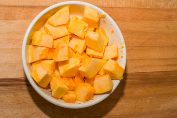 pumpkin food eating