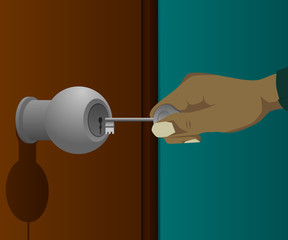 Revoke the door lock