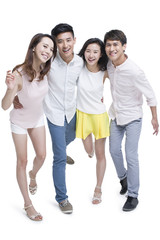 Obraz premium Happy young adults