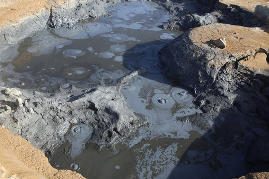 Geothermalgebiet Hverir am Myvatn. Island