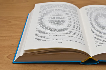 aufgeschlagenes Buch 