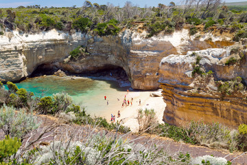 Secret beach near 12 Apostles, Australia